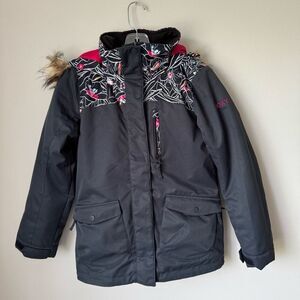 Roxy Girls Moonlight Insulated Snow/Ski Jacket Size Large 12
